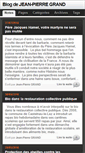 Mobile Screenshot of jeanpierregrand.fr